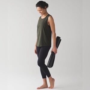 Lululemon Muscle Love Tank Dark Olive